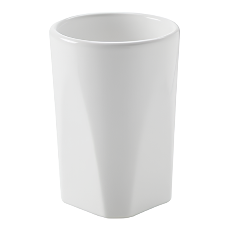 Stilhaus Liz настольный керамический стакан белая керамика LZ10AP(08-BI)