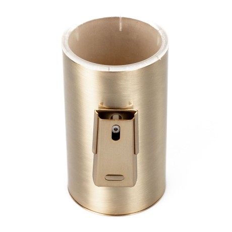Stilhaus Hashi, настенный металлический стакан, цвет золото сатин HS10M(15)