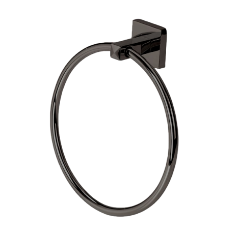 Stilhaus Urania полотенцедержатель - кольцо цвет чёрный матовый U07(23)