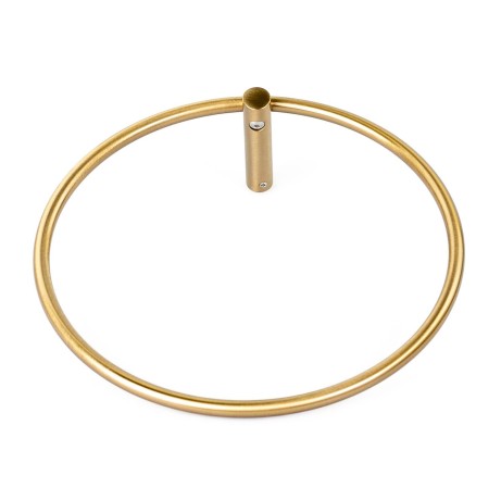 Stilhaus Hashi, полотенцедержатель - кольцо, цвет золото сатин HS07(15)