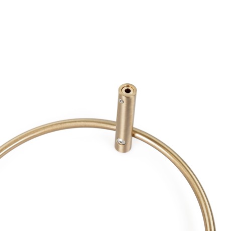 Stilhaus Hashi, полотенцедержатель - кольцо, цвет золото сатин HS07(15)