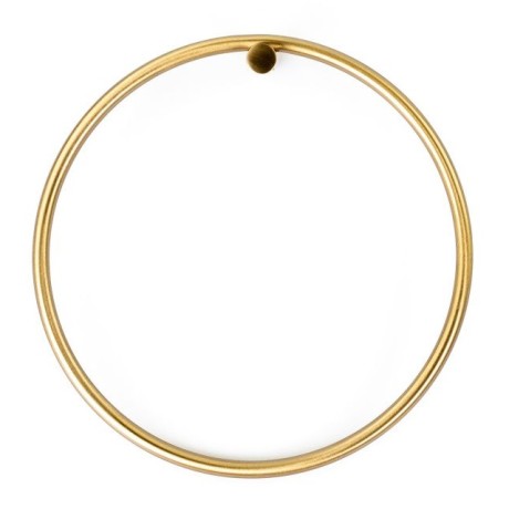 Stilhaus Hashi, полотенцедержатель - кольцо, цвет золото сатин HS07(15)