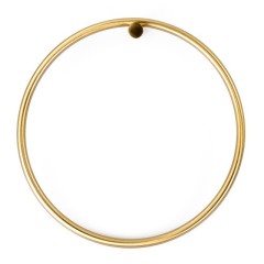 Stilhaus Hashi, полотенцедержатель - кольцо, цвет золото сатин HS07(15)