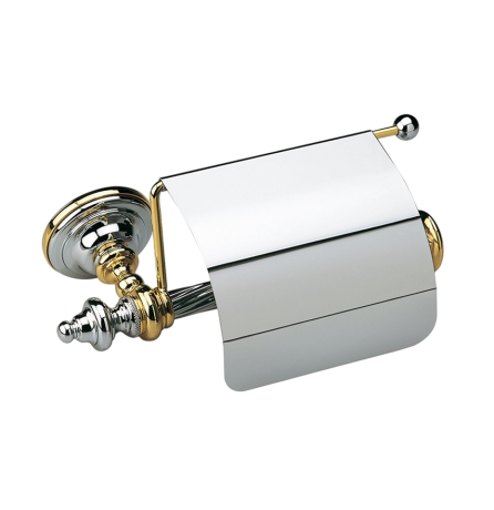 Stilhaus Giunone бумагодержатель закрытый цвет хром - золото G11c(02)