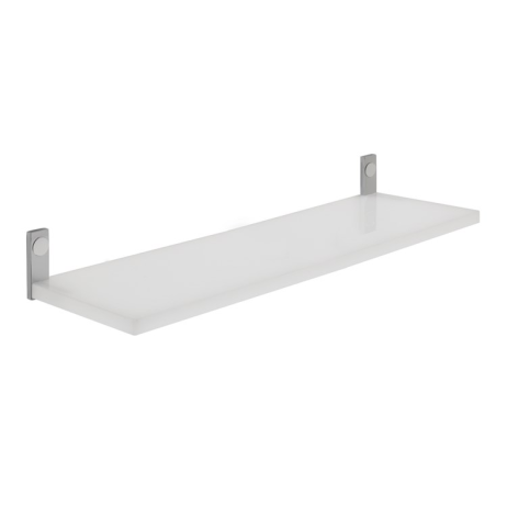 Stilhaus Mizar полка из оргстекла длина 60 см цвет хром MZ04(08)