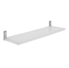 Stilhaus Mizar полка из оргстекла длина 60 см цвет хром MZ04(08)