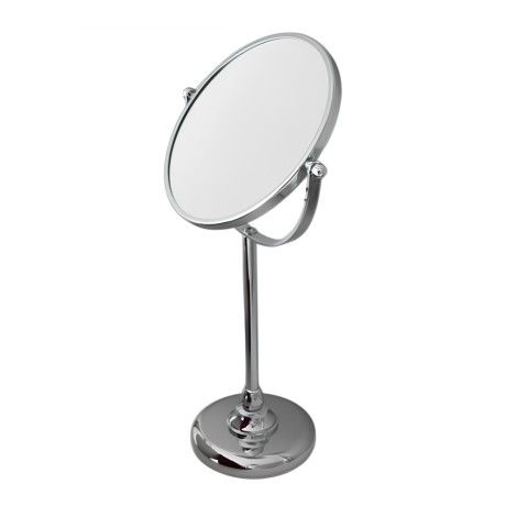 Stilhaus настольное круглое косметическое зеркало с 3-х кратным увеличением цвет хром 752(08)
