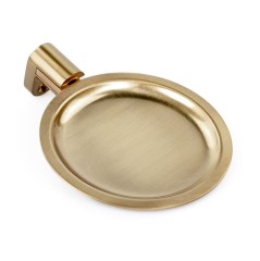 Stilhaus Hashi, настенная металлическая мыльница, цвет золото сатин HS09M(15)