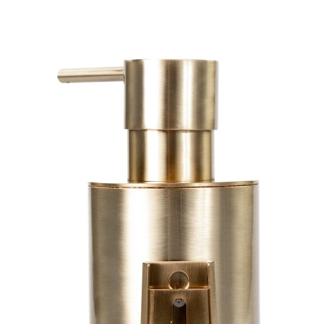 Stilhaus Hashi, настенный металлический дозатор, цвет золото сатин HS30M(15)