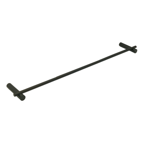 Stilhaus Hashi полотенцедержатель длина 60 см цвет чёрный матовый HS05(23)