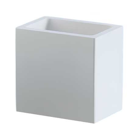 Stilhaus Rettangolo, настольная стакан, цвет белый