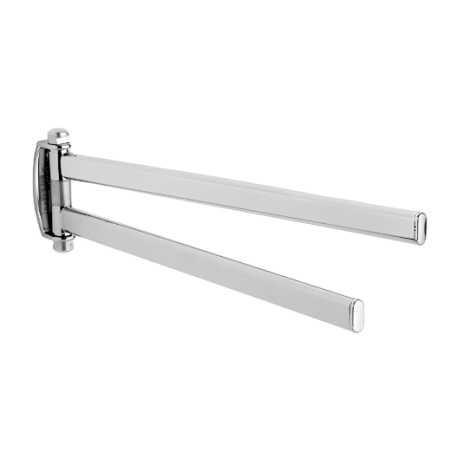 Stilhaus Diana полотенцедержатель двойной поворотный цвет хром DI16(08)