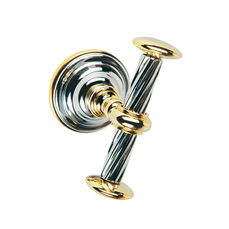 Stilhaus Giunone крючок двойной цвет хром - золото G13(02)