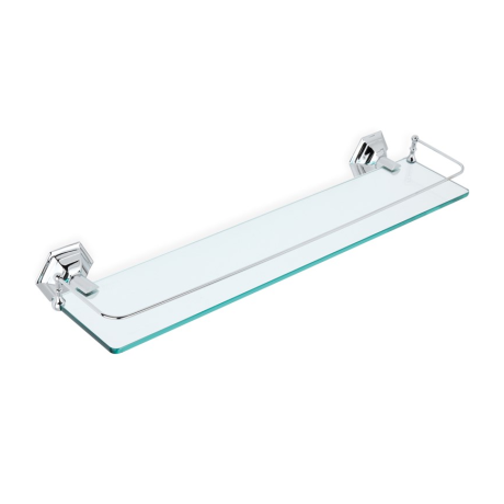 Stilhaus Marte cтеклянная полка цвет золото MA04(16)