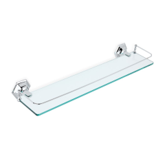 Stilhaus Marte cтеклянная полка цвет золото MA04(16)