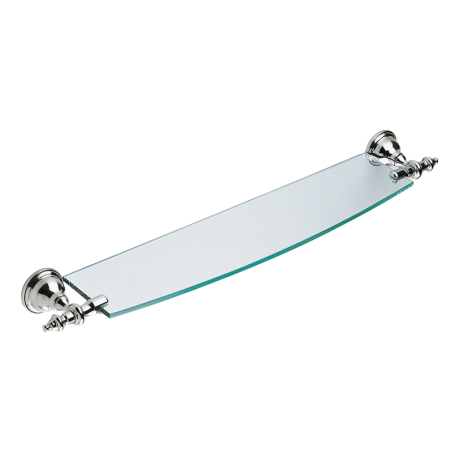 Stilhaus Elite стеклянная полка цвет бронза EL04(25)