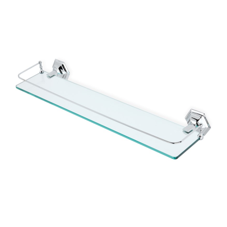 Stilhaus Marte cтеклянная полка цвет хром MA04(08)