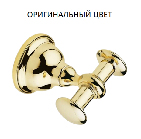 Stilhaus Elite стеклянная полка цвет золото EL04(16)