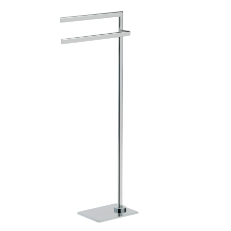 Stilhaus Diana стойка: 2 полотенцедержателя цвет хром DI19(08)