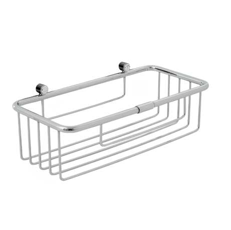 Stilhaus решётка в ванную 1-уровневая прямоугольная длина 25 см цвет хром D15(08)