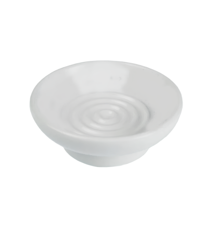 Stilhaus Nemi настольная керамическая мыльница белая керамика 743(39)