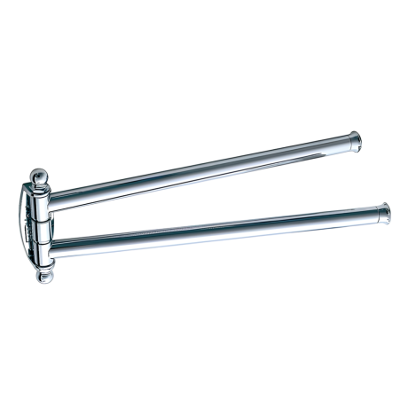 Stilhaus Smart полотенцедержатель двойной поворотный цвет хром SM185(08)