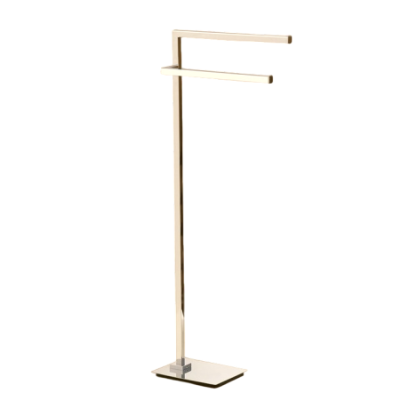 Stilhaus Urania стойка: 2 полотенцедержателя цвет никель сатин U19(36)