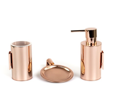 Stilhaus Hashi, настенный металлический дозатор, цвет розовое золото