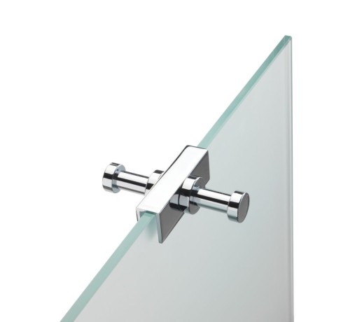 Stilhaus, одинарный крючок для душевого стекла, цвет хром