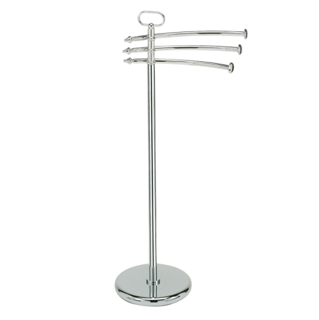 Stilhaus Elite стойка: 3 полотенцедержателя цвет хром EL19(08)