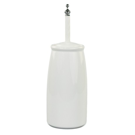 Stilhaus Giunone напольный керамический ёрш цвет белый - хром G12A(03)